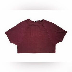 3/$15 Mango Burgundy Blouse
